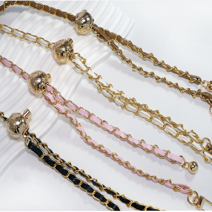 Strap Braided Gold Lanyard