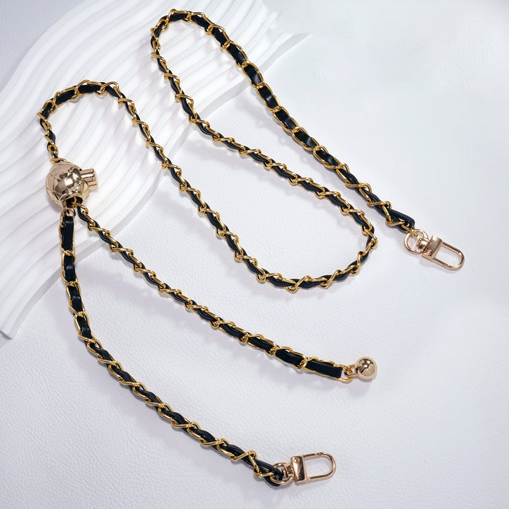 Strap Braided Gold Lanyard