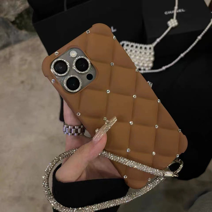 Silver Stone Quilted Case