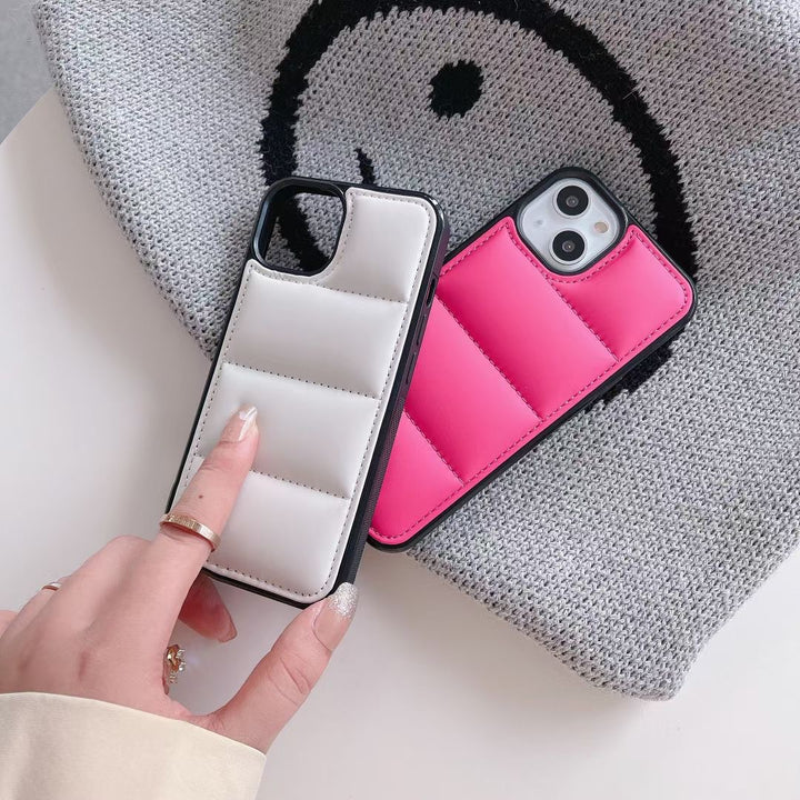 Wintered down Puffer case - iPhone