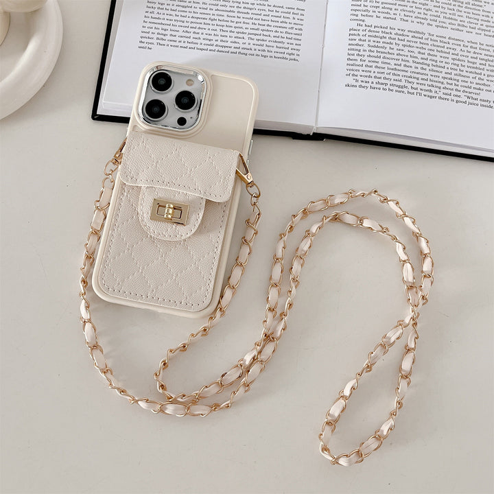 Luxury Wallet Crossbody Lanyard Chain Case