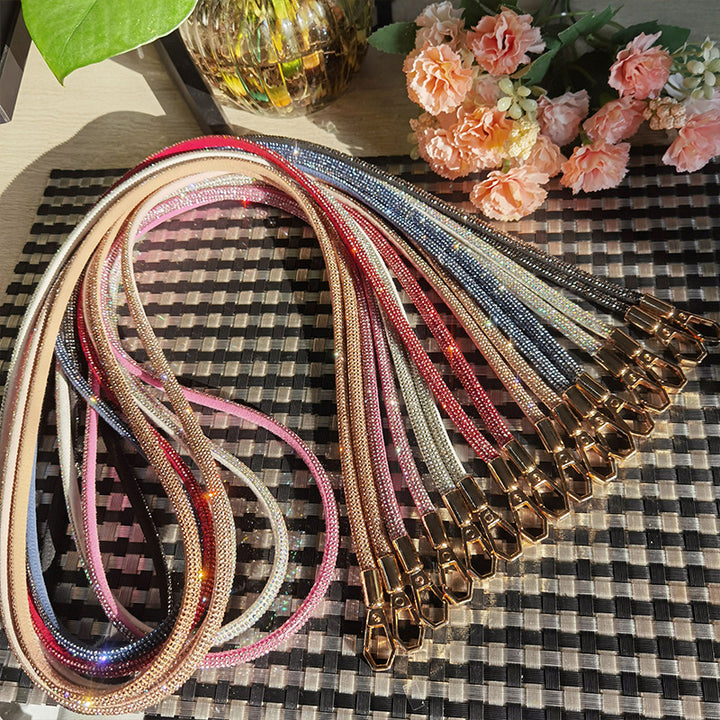 Diamond Charm Phone Lanyard