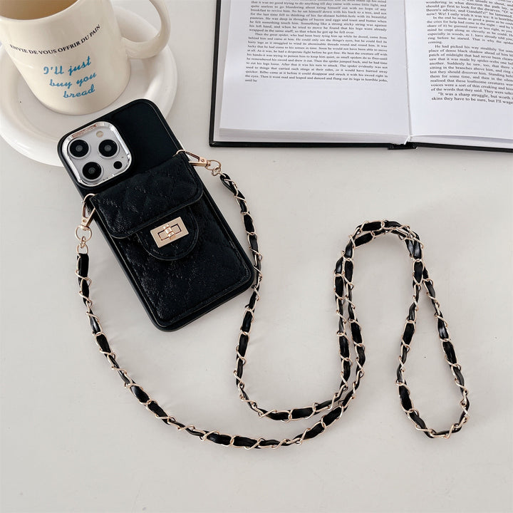 Luxury Wallet Crossbody Lanyard Chain Case