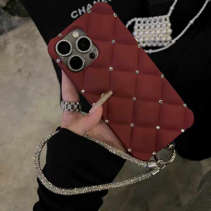 Silver Stone Quilted Case