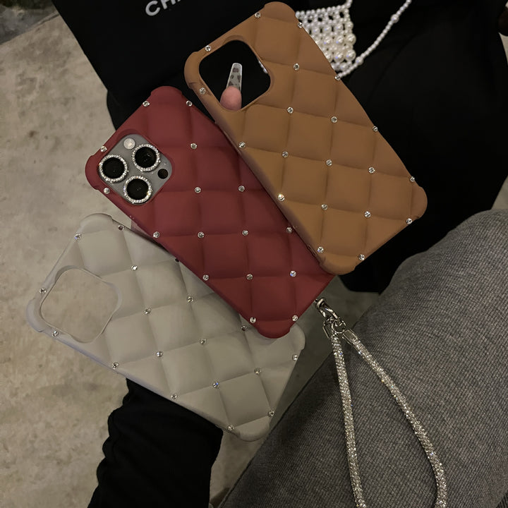 Silver Stone Quilted Case