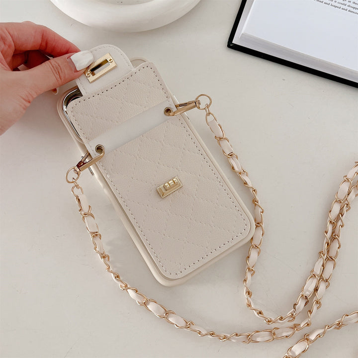 Luxury Wallet Crossbody Lanyard Chain Case