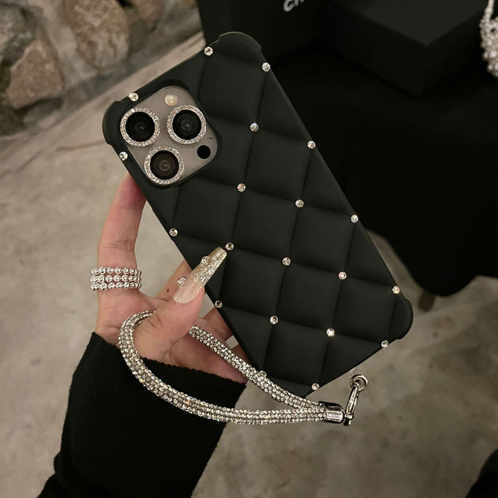 Silver Stone Quilted Case