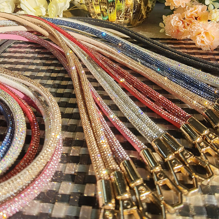 Diamond Charm Phone Lanyard
