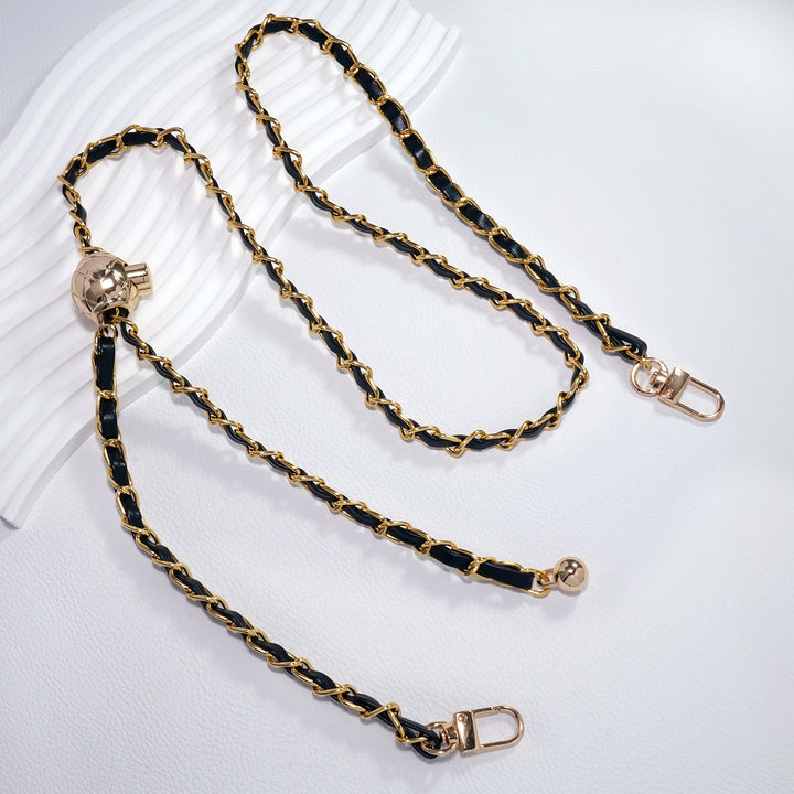 Strap Braided Gold Lanyard