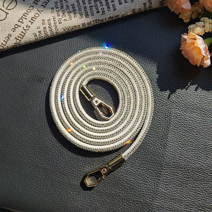 Diamond Charm Phone Lanyard