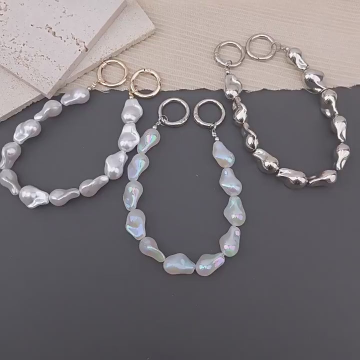 Natural Pearl Lanyard Charms