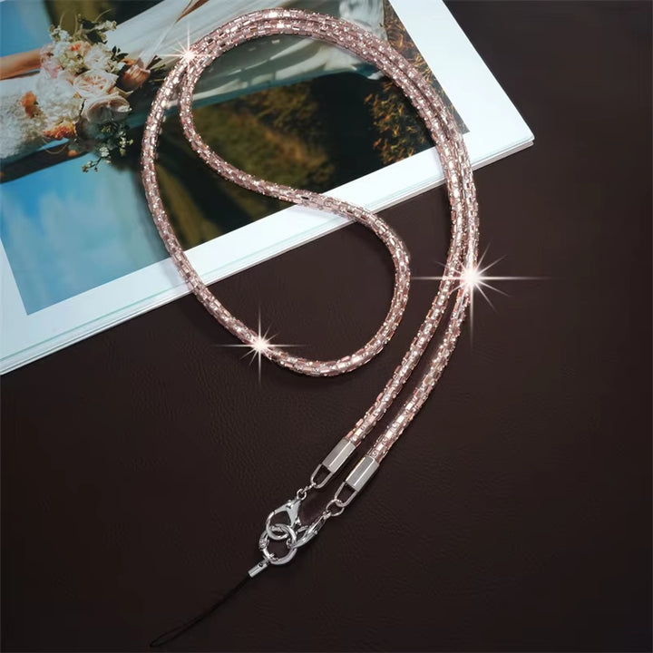 Diamond Bling Charm Phone Lanyard