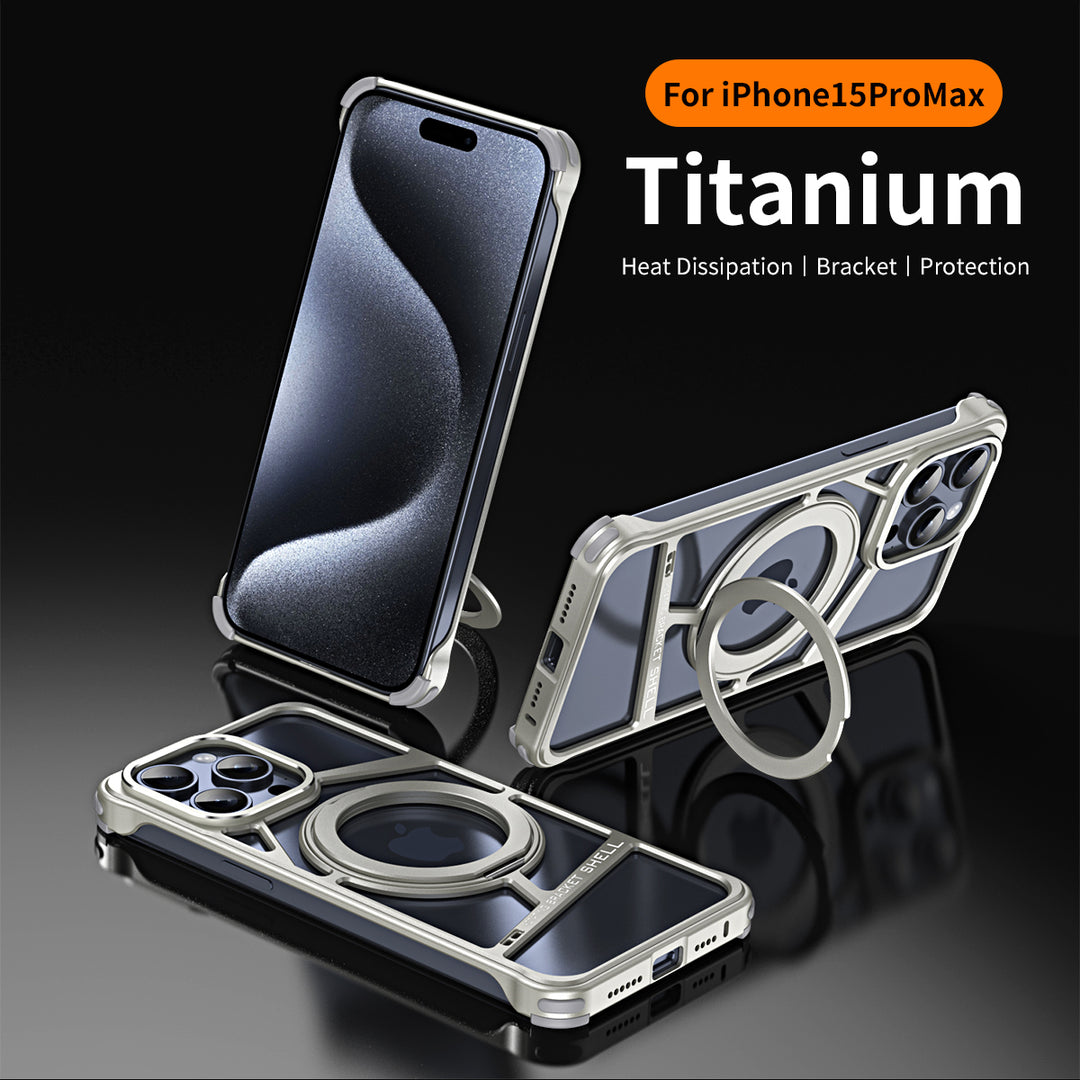 360 Degree Rotating Metal case