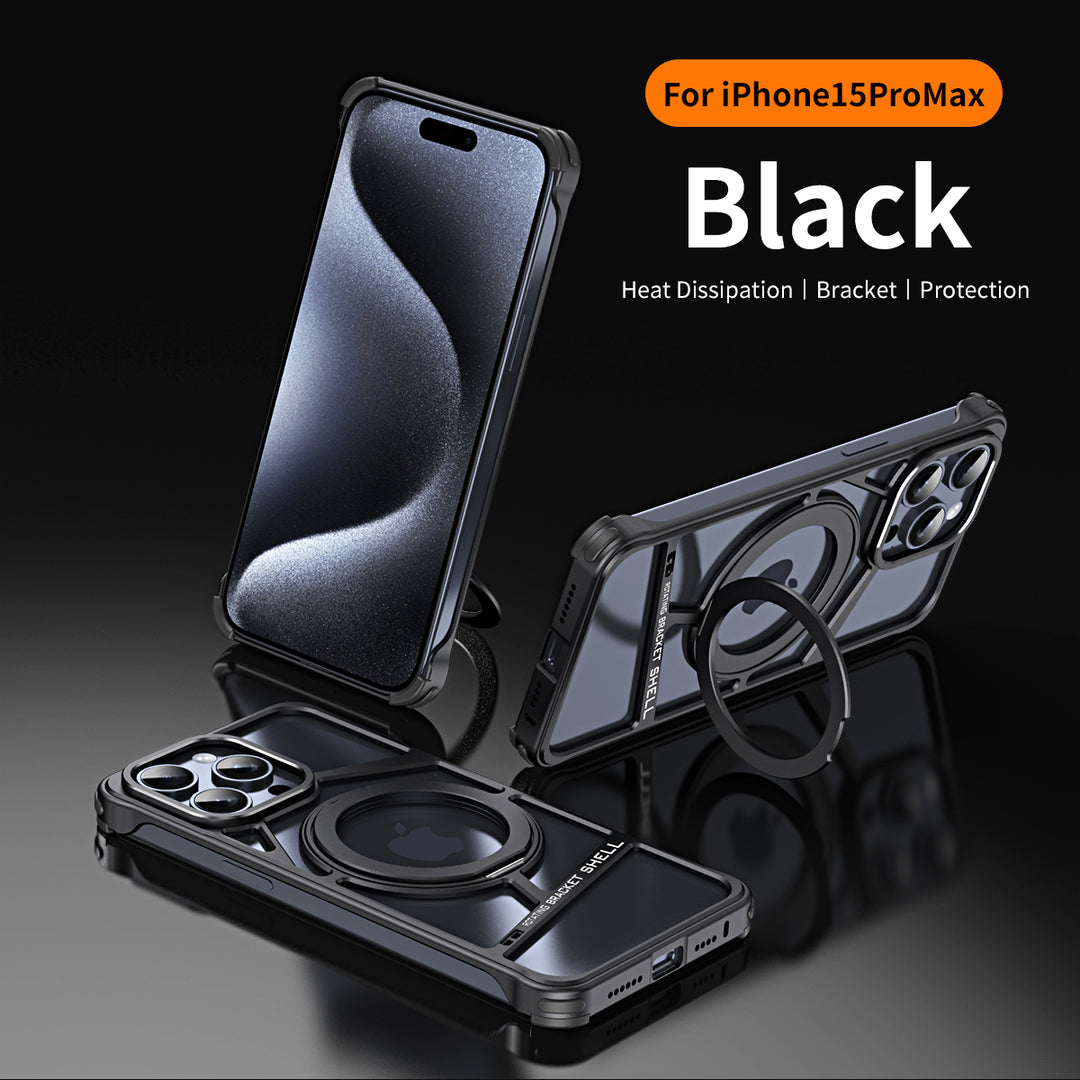 360 Degree Rotating Metal case