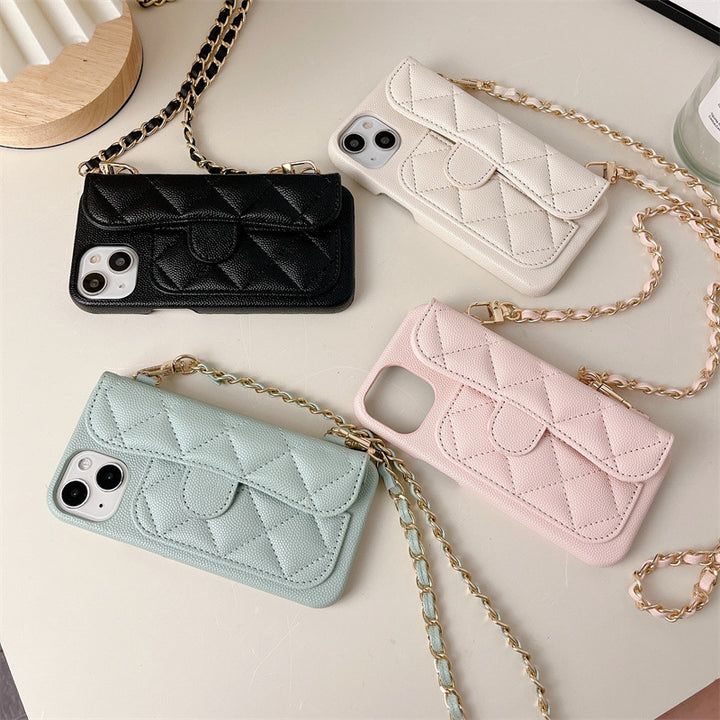 Luxe Wallet Crossbody Case - Iphone