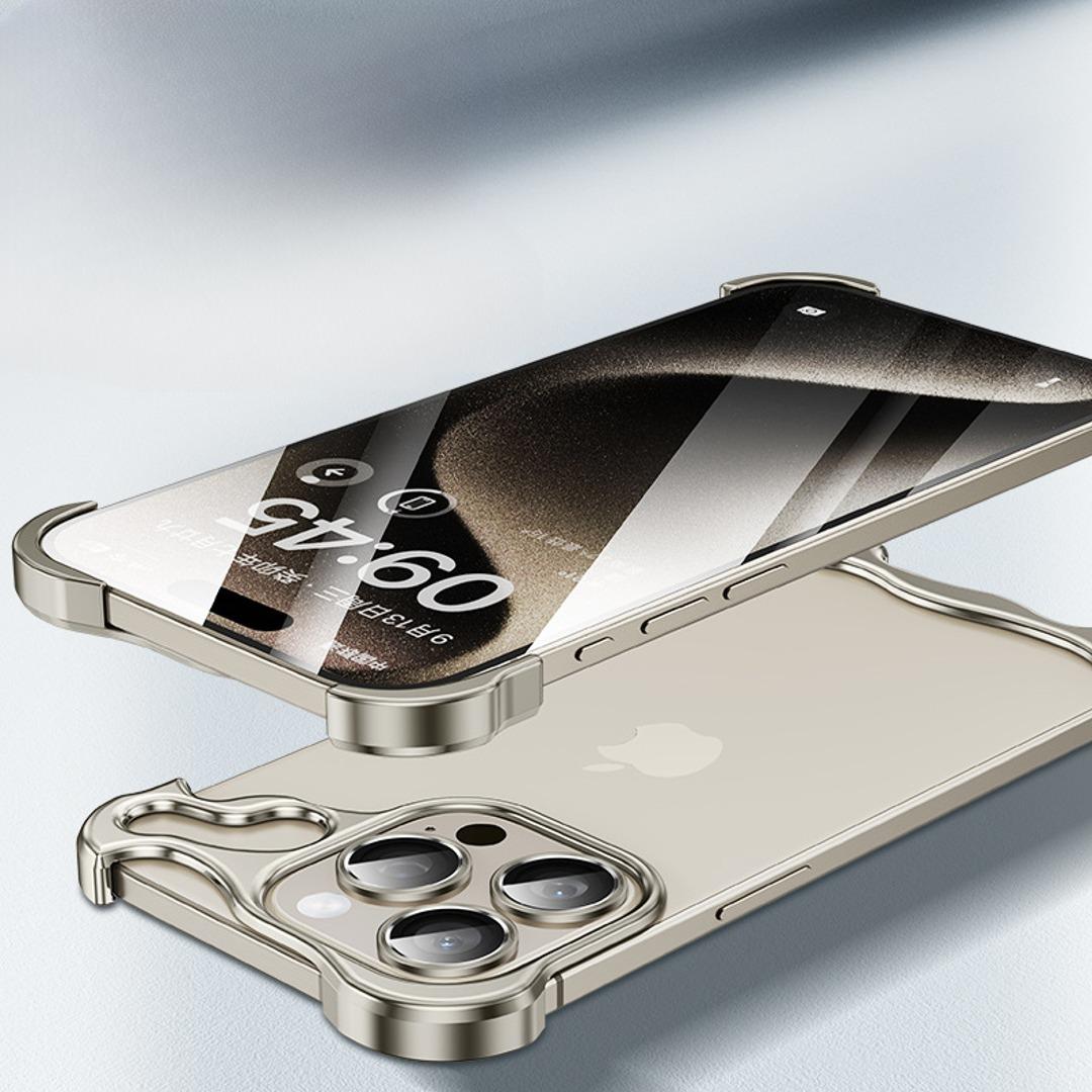 Titanium Frame Luxury Bumper Case - iPhone