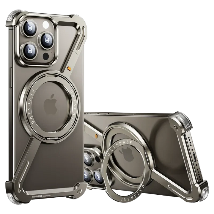 Z Secured Titanium Magnetic Case - iPhone