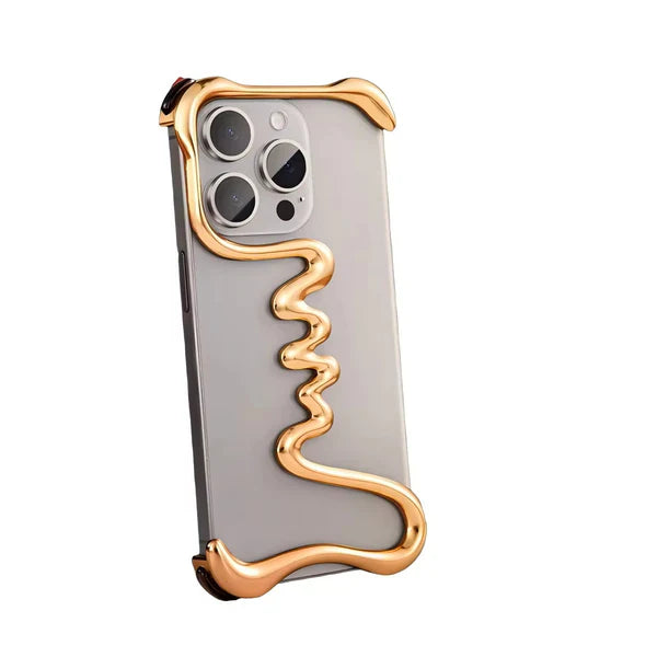 Golden Wave Premium Case - iPhone