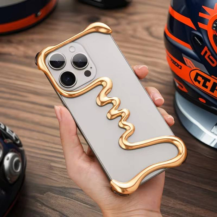 Golden Wave Premium Case - iPhone