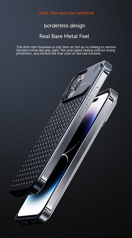 Aero Mesh Metallic Case - iPhone