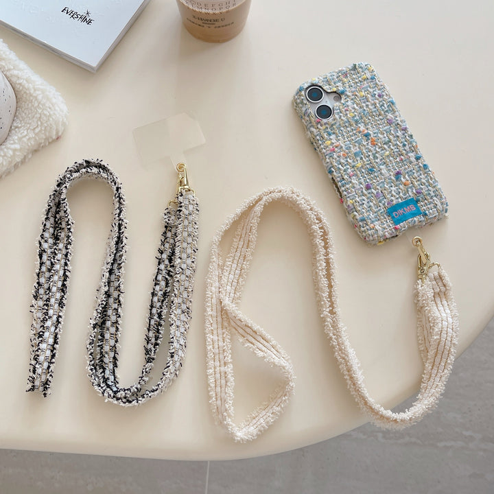 Nylon Charm Phone Lanyard