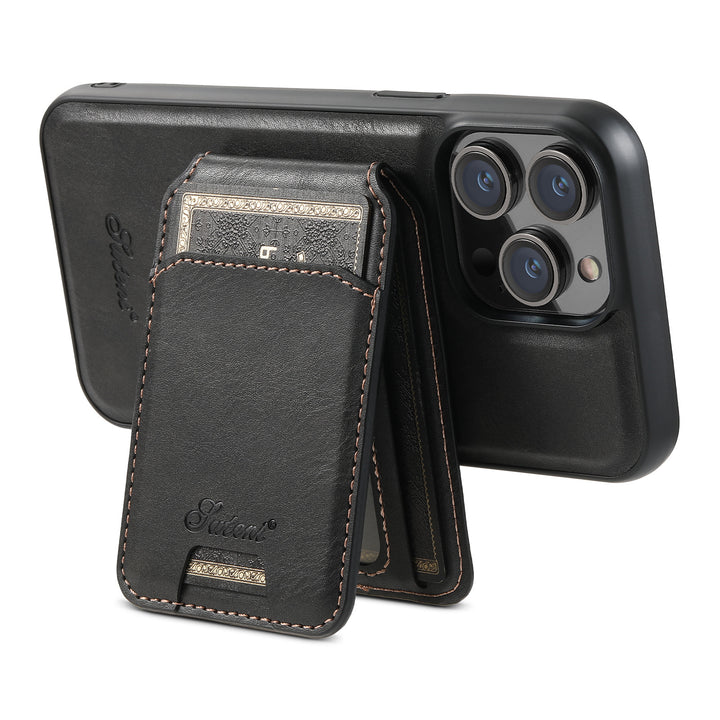 Premium Leather MagSafe Case with wallet - iPhone