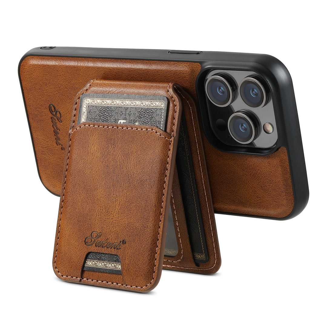 Premium Leather MagSafe Case with wallet - iPhone