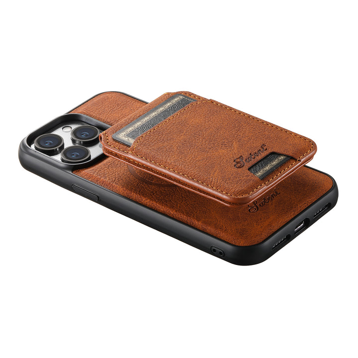 Premium Leather MagSafe Case with wallet - iPhone