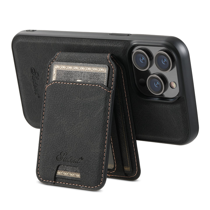 Premium Leather MagSafe Case with wallet - iPhone