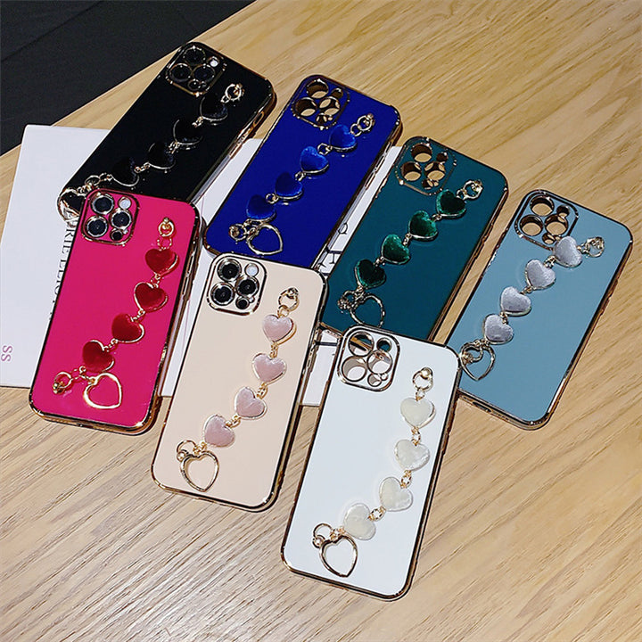 Bracelet phone case + charm - iPhone