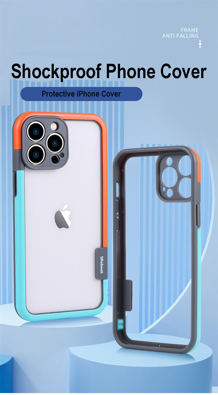 Bumper + shock proof case edge  - iPhone