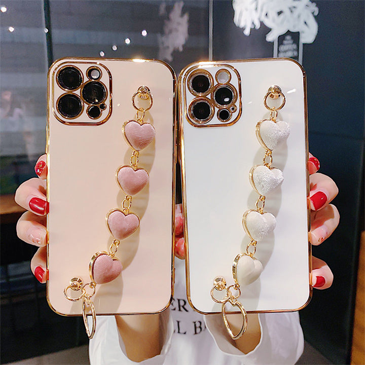 Bracelet phone case + charm - iPhone