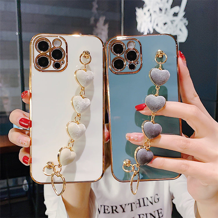 Bracelet phone case + charm - iPhone