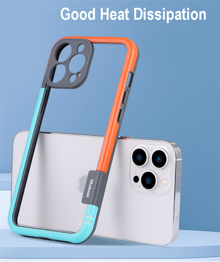 Bumper + shock proof case edge  - iPhone