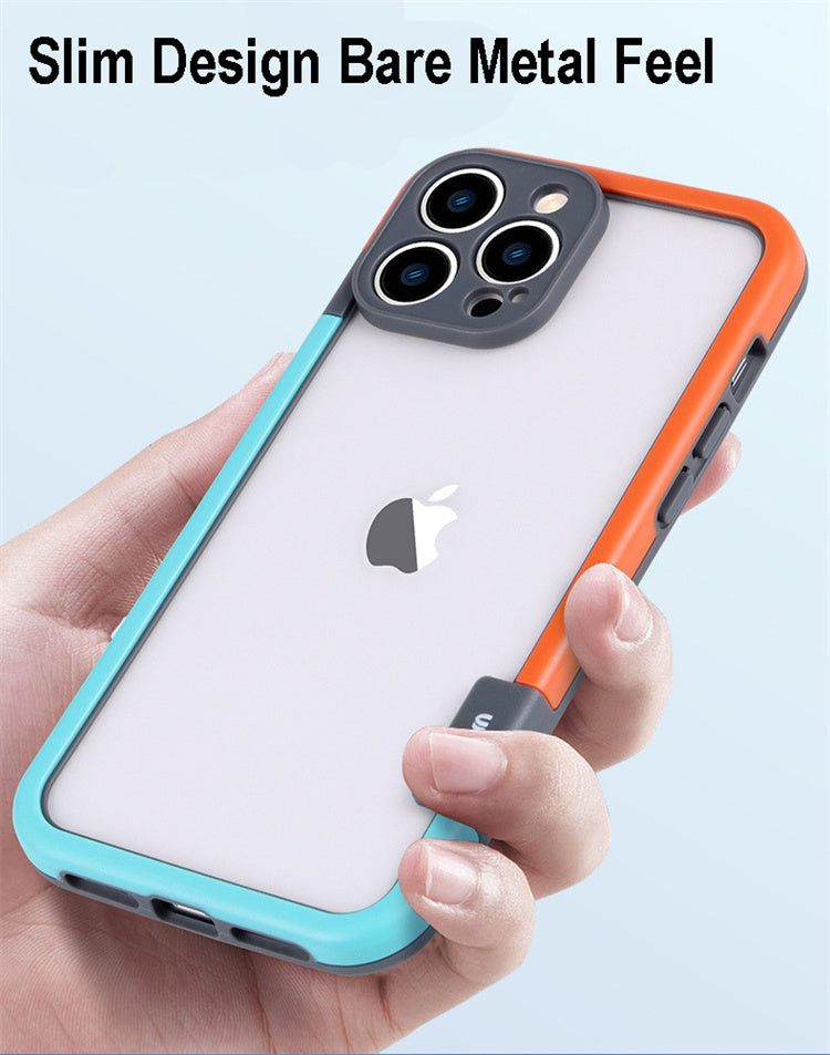 Bumper + shock proof case edge  - iPhone