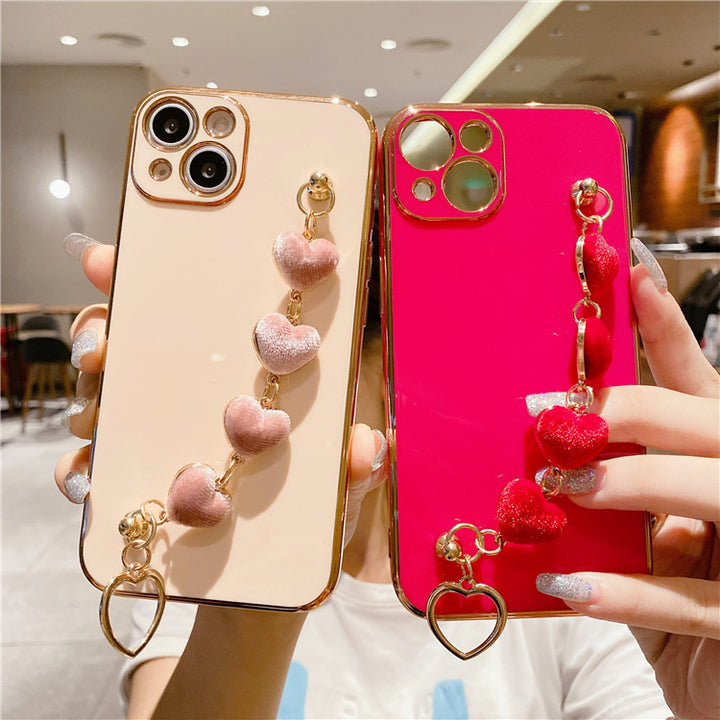 Bracelet phone case + charm - iPhone