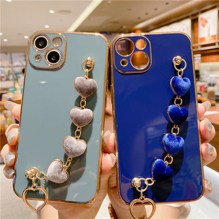 Bracelet phone case + charm - iPhone