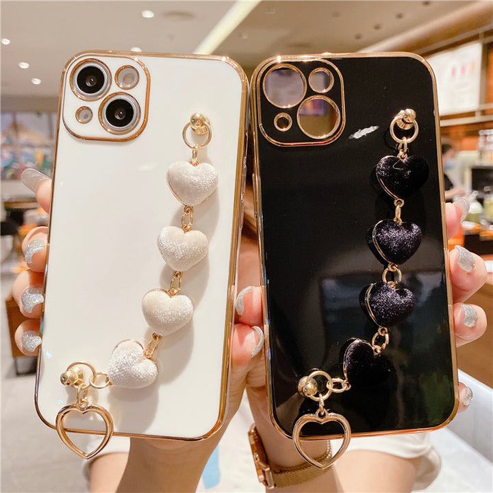 Bracelet phone case + charm - iPhone