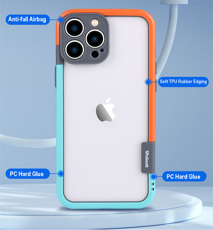 Bumper + shock proof case edge  - iPhone