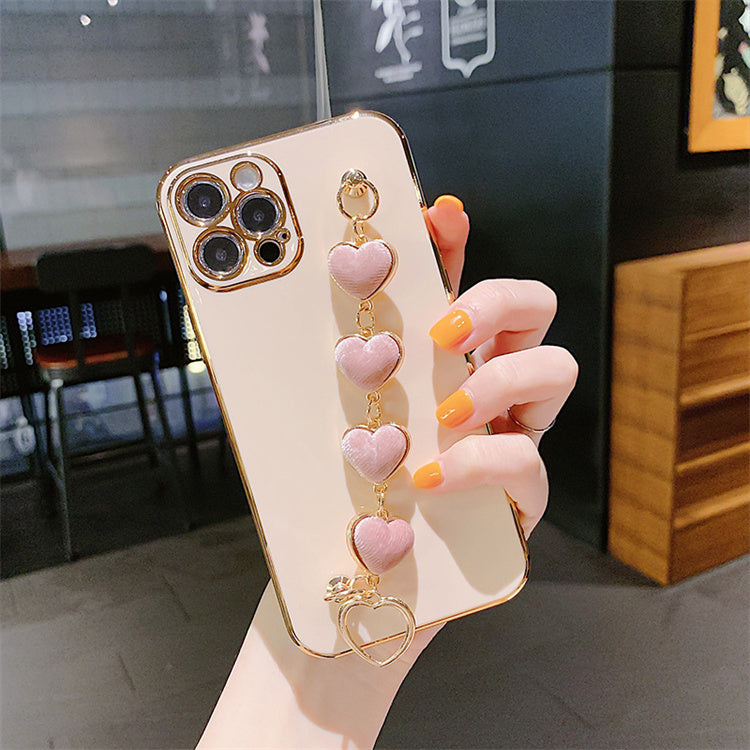 Bracelet phone case + charm - iPhone