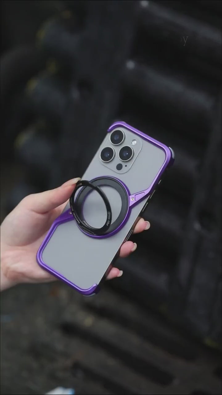 Titanium Frameless Cooling Metal Bracket Case